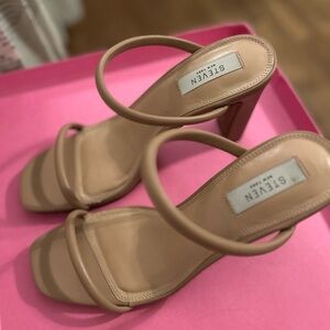 Steven Women's Tan Heeled Sandals